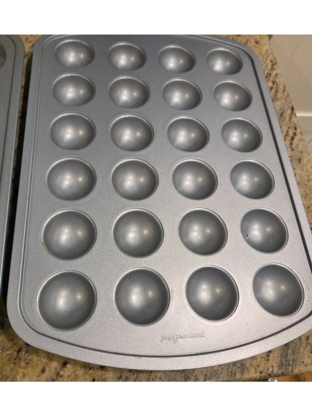 Lot of 2 Pampered Chef Donut Hole Pan Cake Pops & Donut
